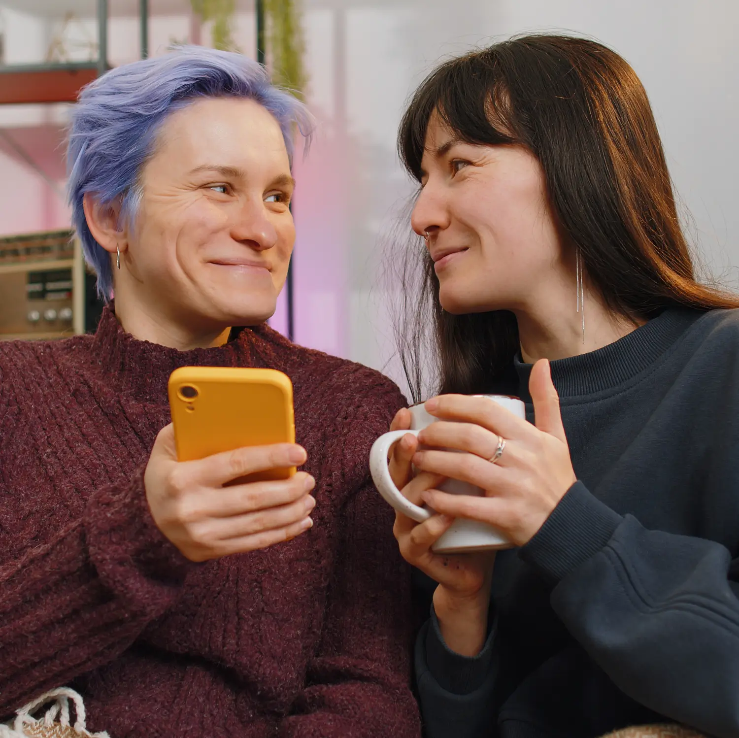 two women happy with the price of custom fit earplugs