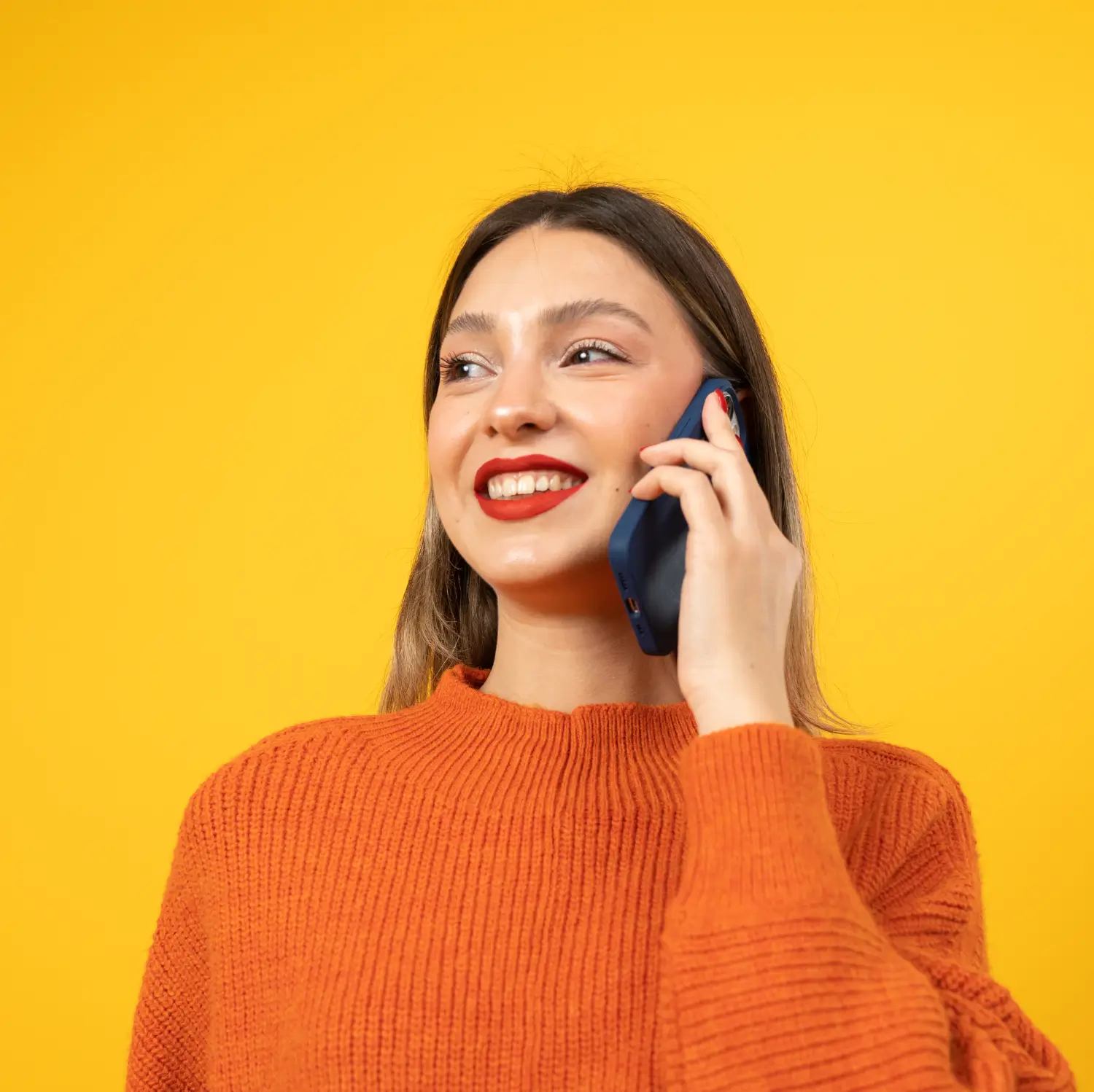 lady ringing for appointment for ear wax removal